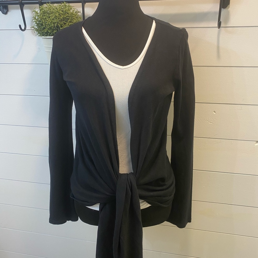 Athleta Tie Front Sweater